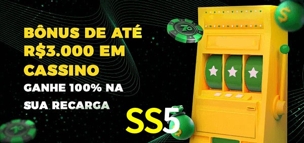 SS5 melhor bônus de depósito